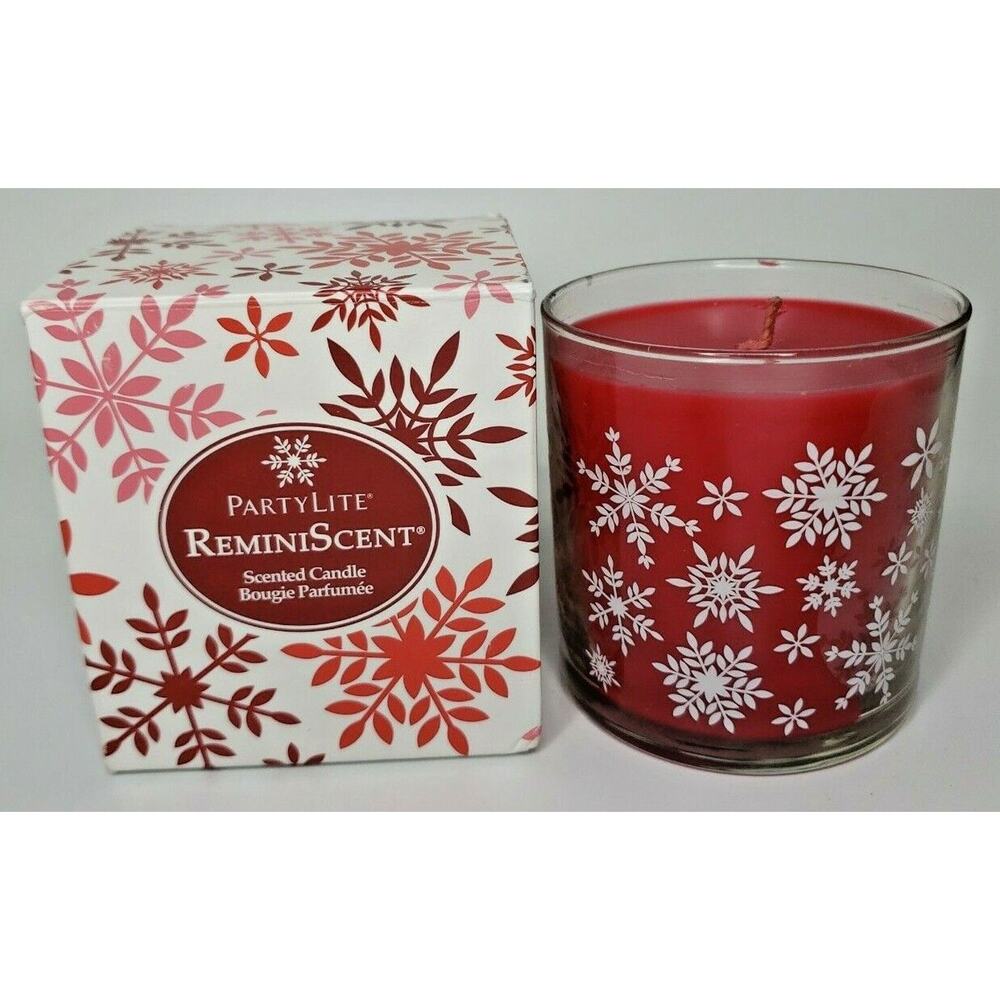 PartyLite ReminiScent Jar Candle New Box Crimson Berry P3E/G93226